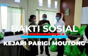 BAKSOS KEJARI PARIGI MOUTONG HARI BHAKTI ADHYAKSA KE-61 TAHUN 2021