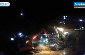 EVAKUASI KORBAN LONGSOR TAMBANG ILEGAL BURANGA – PARIGI MOUTONG