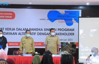 Raker Sinergitas Program BNN Sulteng di Parigi Moutong