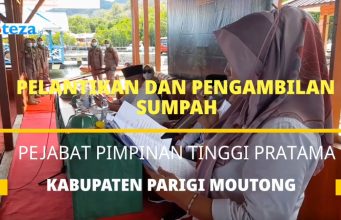 Pelantikan Pejabat Pimpinan Tinggi Pratama Parigi Moutong 2021