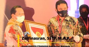 Kabupaten Parigi Moutong Terima Penghargaan Innovative Government Award (IGA) 2020