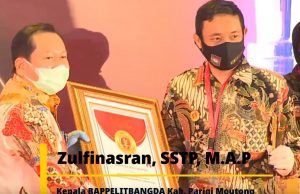 Kabupaten Parigi Moutong Terima Penghargaan Innovative Government Award (IGA) 2020